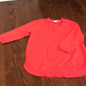 Croft and Barrow 3/4 Sleeve Sweater